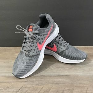 Nike Downshifter 7 Gray/Pink Size 8.5